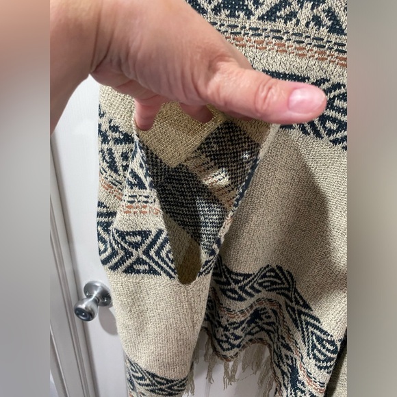 Mystree Anthropology women’s one size cardigan shawl sweater, boho, good cond. - Picture 5 of 5